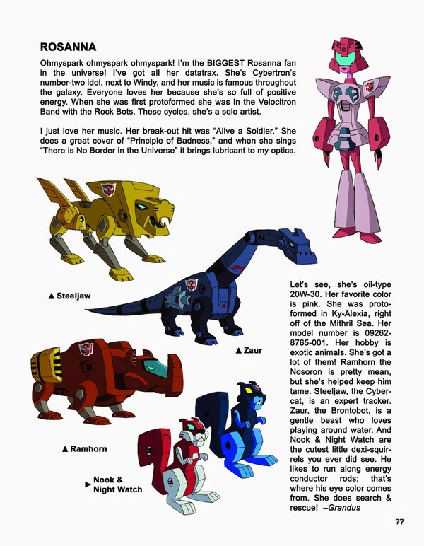 Transformers The Complete AllSpark Almanac 8 Page Preview And Contest  (3 of 9)